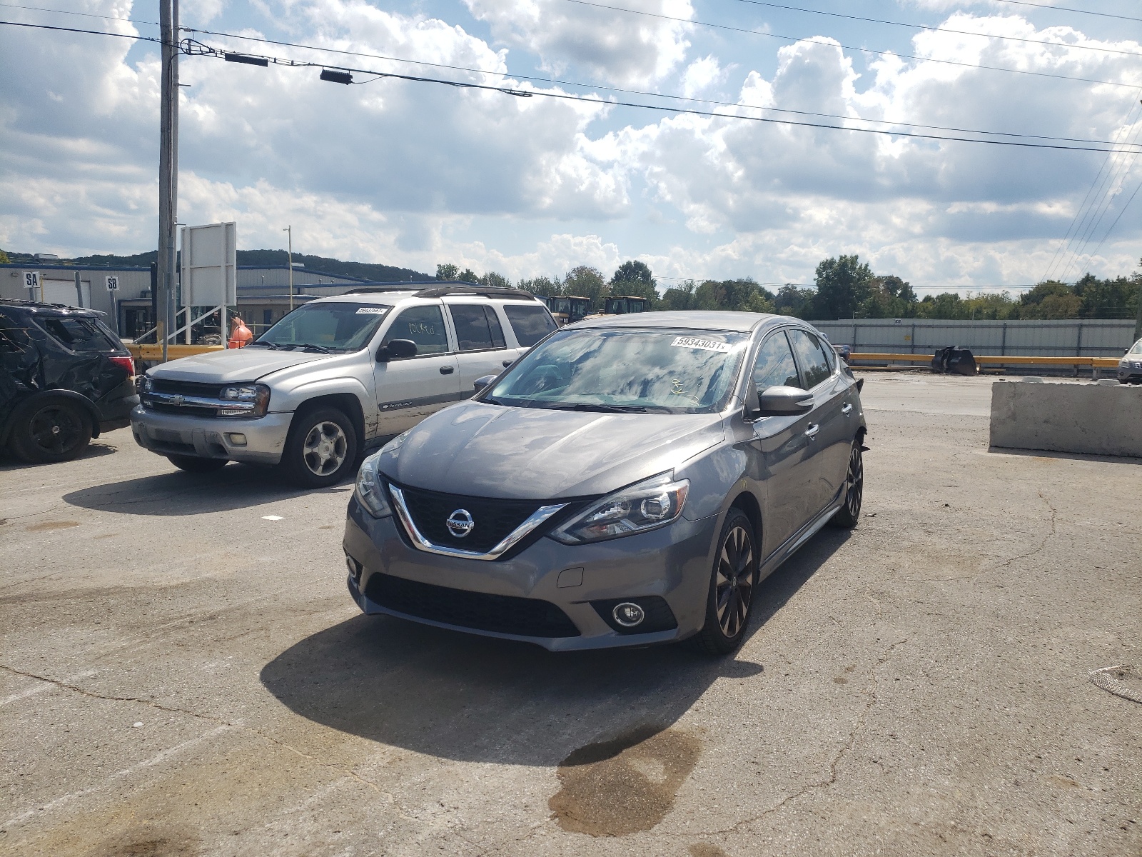 Photo 2 from auction – 2016 NISSAN SENTRA S with VIN 3N1AB7AP4GY315955