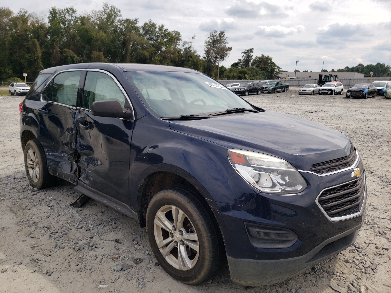 Photo 1 from auction – 2016 CHEVROLET EQUINOX LS with VIN 2GNALBEK0G1147023