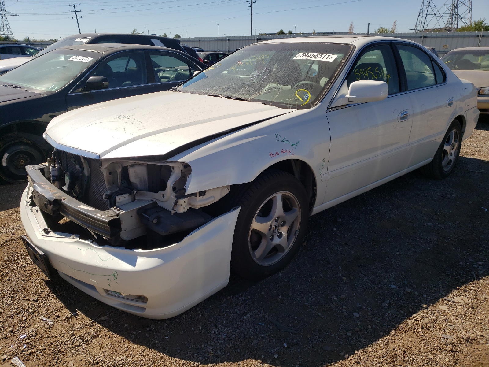 Photo 2 from auction – 2003 ACURA 3.2TL with VIN 19UUA56633A082149