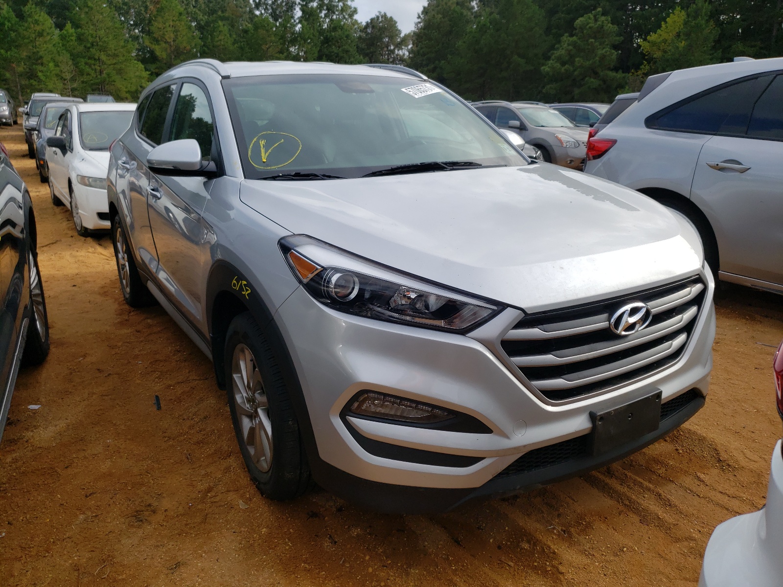 HYUNDAI TUCSON LIM 2017 with VIN KM8J3CA4XHU531172 - Photo from auction