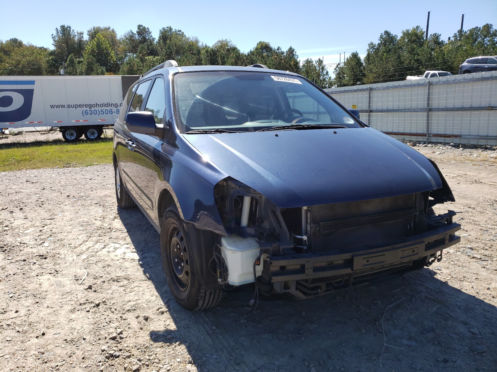 Photo 1 from auction – 2006 KIA SEDONA EX with VIN KNDMB233966091711
