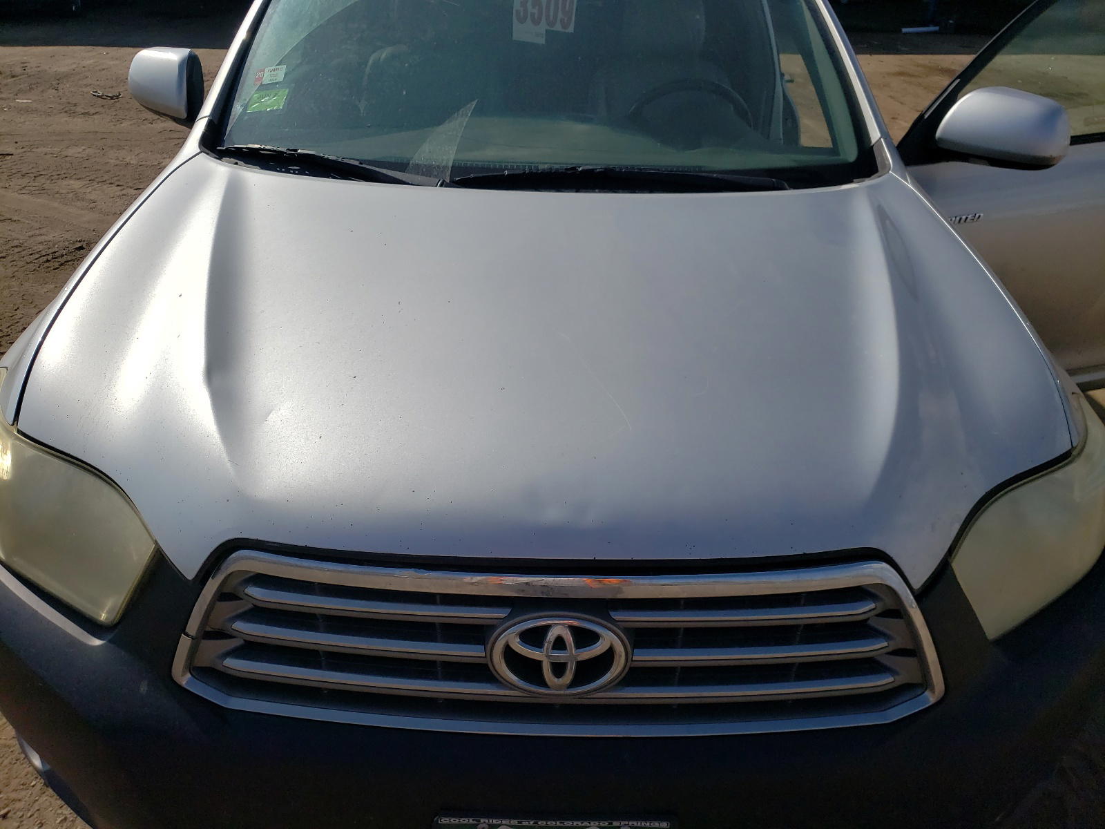 Photo 7 from auction – 2008 TOYOTA HIGHLANDER with VIN JTEES42A782083886