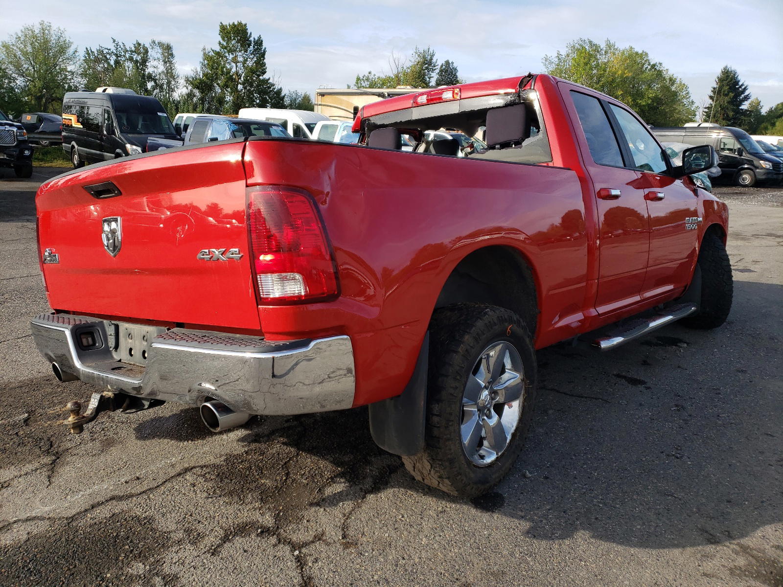 Photo 4 from auction – 2015 RAM 1500 SLT with VIN 1C6RR7GT6FS764283