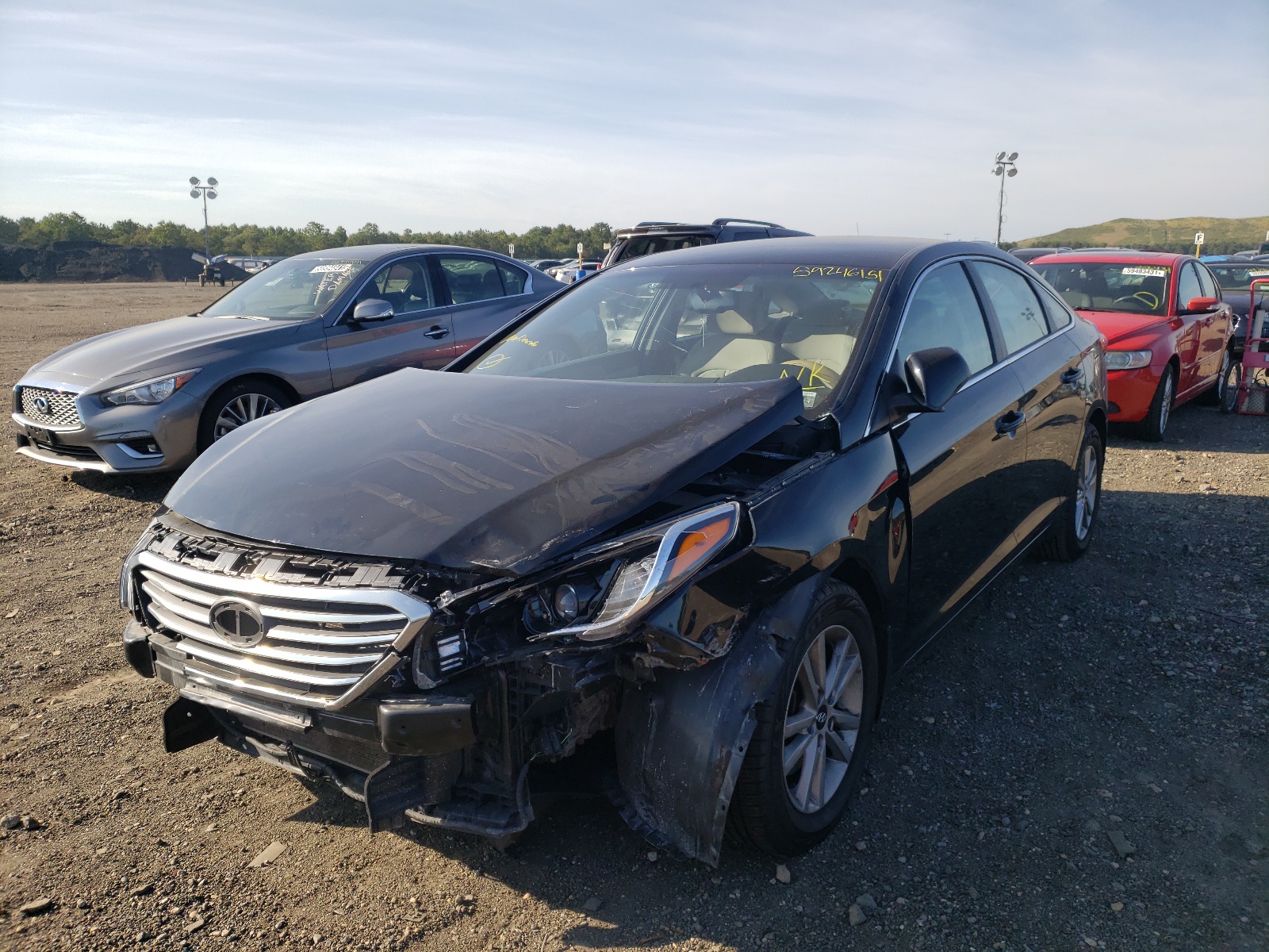 Photo 2 from auction – 2016 HYUNDAI SONATA SE with VIN 5NPE24AF7GH407367