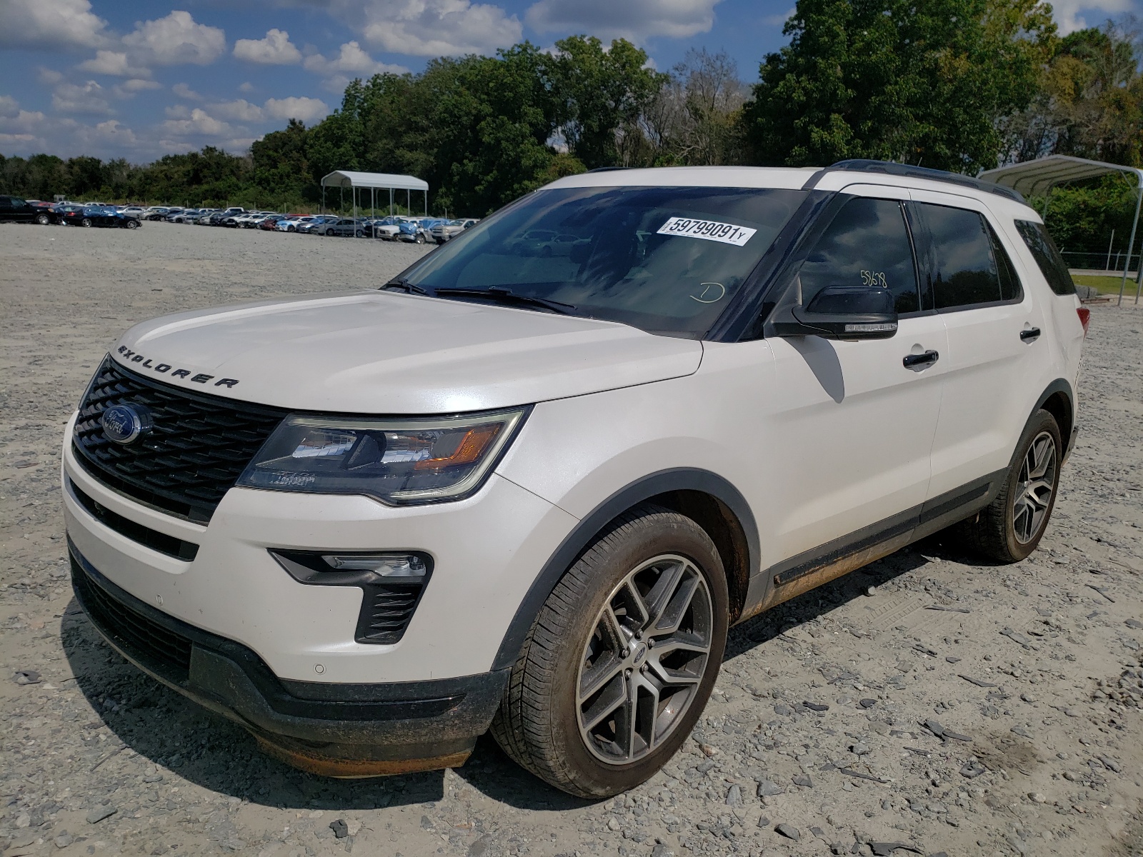 Photo 2 from auction – 2018 FORD EXPLORER S with VIN 1FM5K8GT8JGC12227