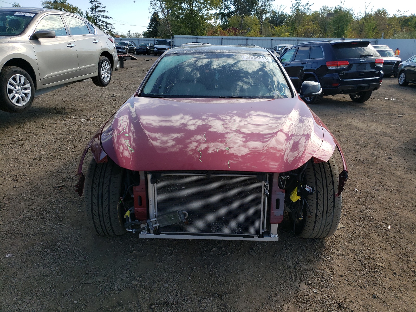 Photo 9 from auction – 2015 INFINITI Q50 BASE with VIN JN1BV7AR5FM403511