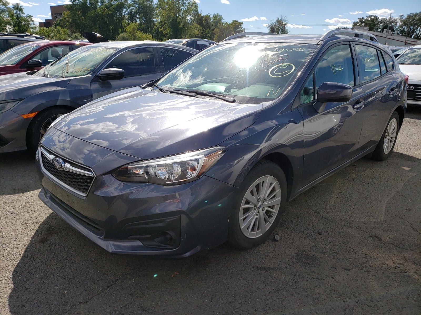 Photo 2 from auction – 2017 SUBARU IMPREZA PR with VIN 4S3GTAB67H3725795