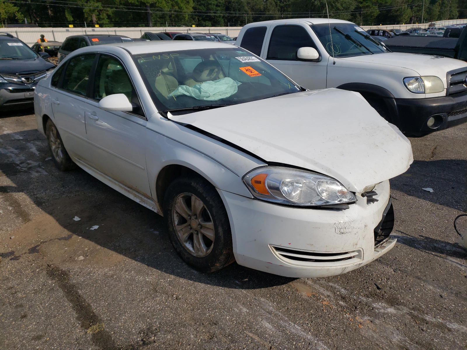 CHEVROLET IMPALA LS 2013 with VIN 2G1WF5E33D1105689 - Photo from auction