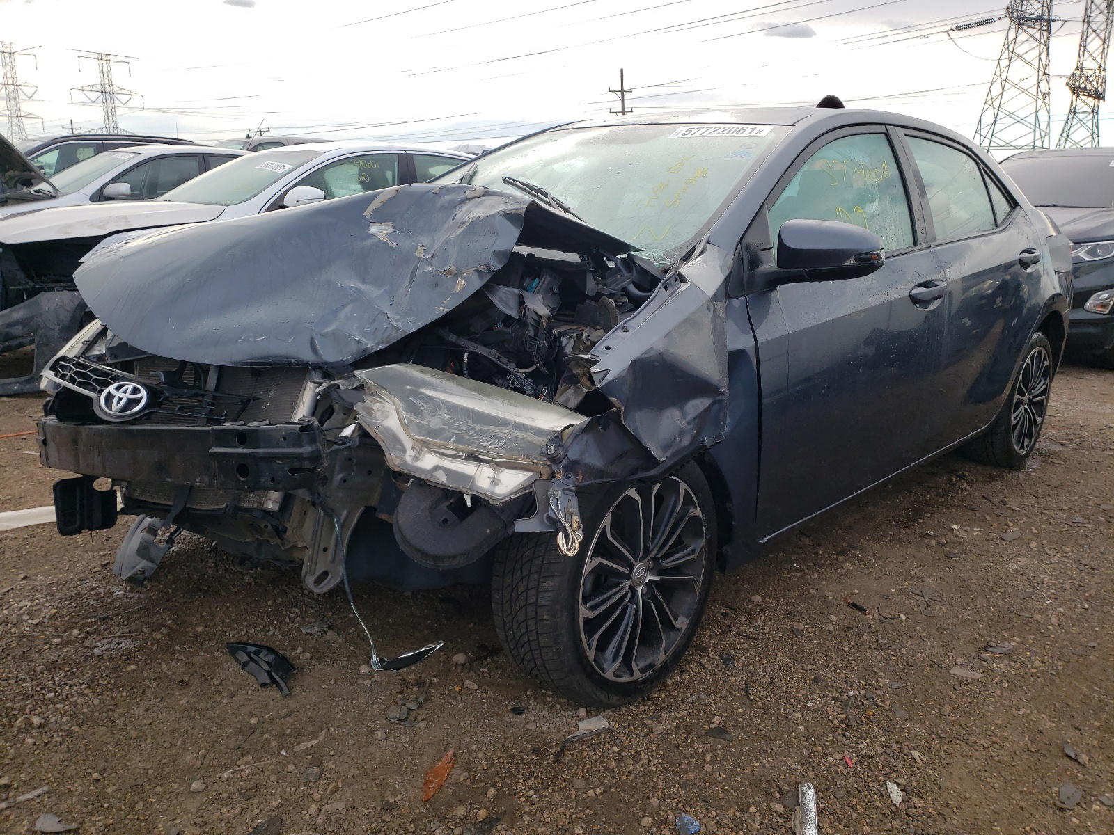 Photo 2 from auction – 2014 TOYOTA COROLLA L with VIN 5YFBURHE2EP068167