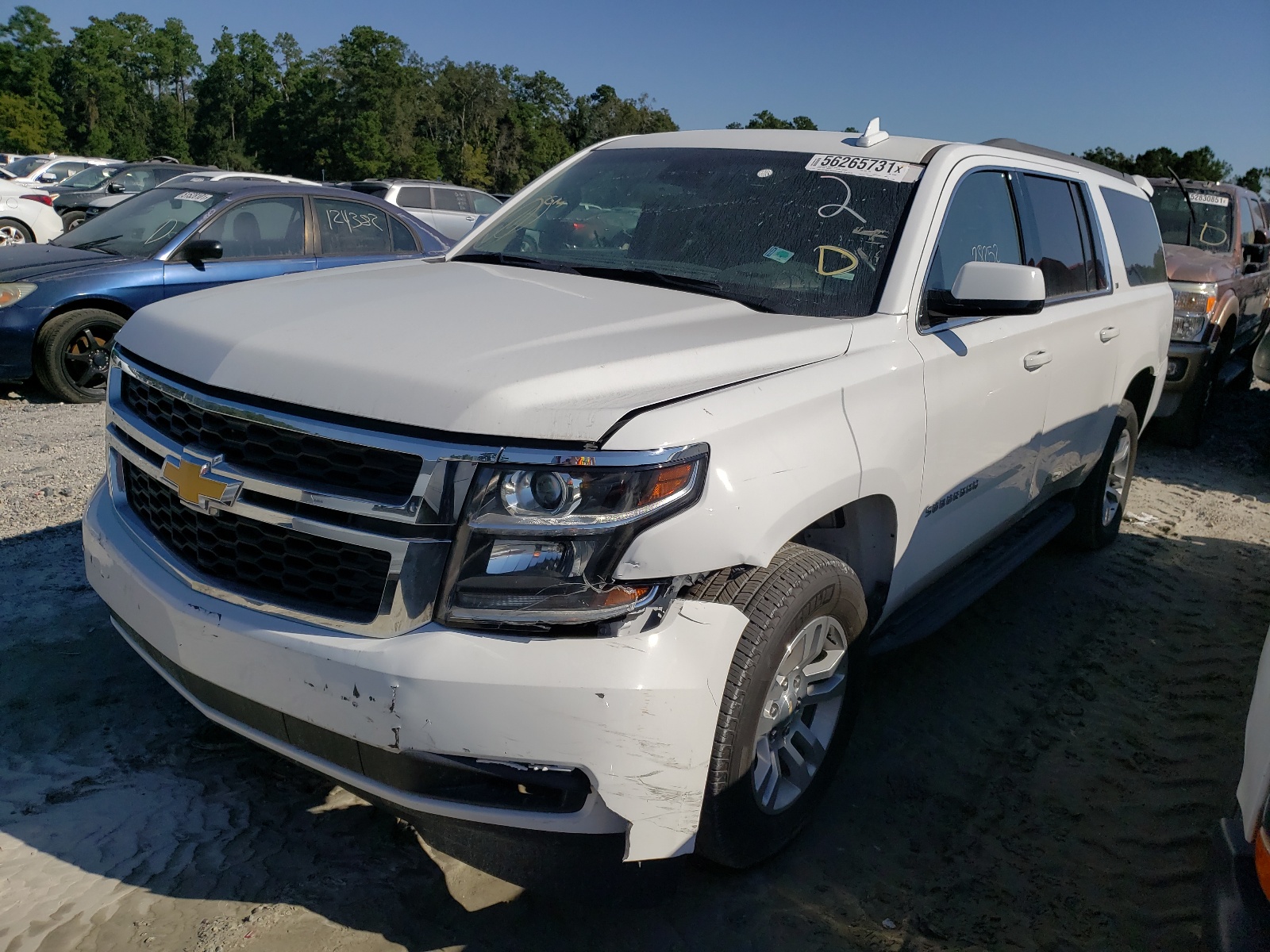 Photo 14 from auction – 2020 CHEVROLET SUBURBAN C with VIN 1GNSCHKC3LR121506