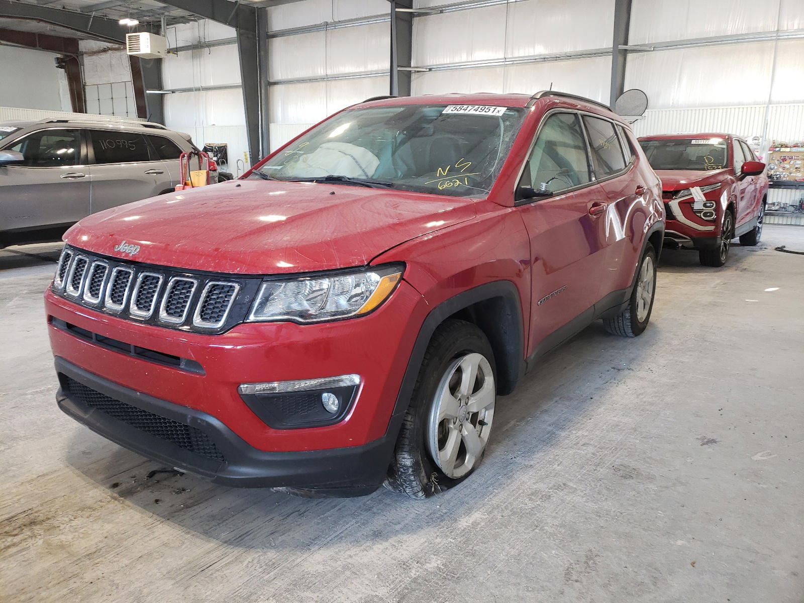Photo 2 from auction – 2018 JEEP COMPASS LA with VIN 3C4NJCBB2JT286621