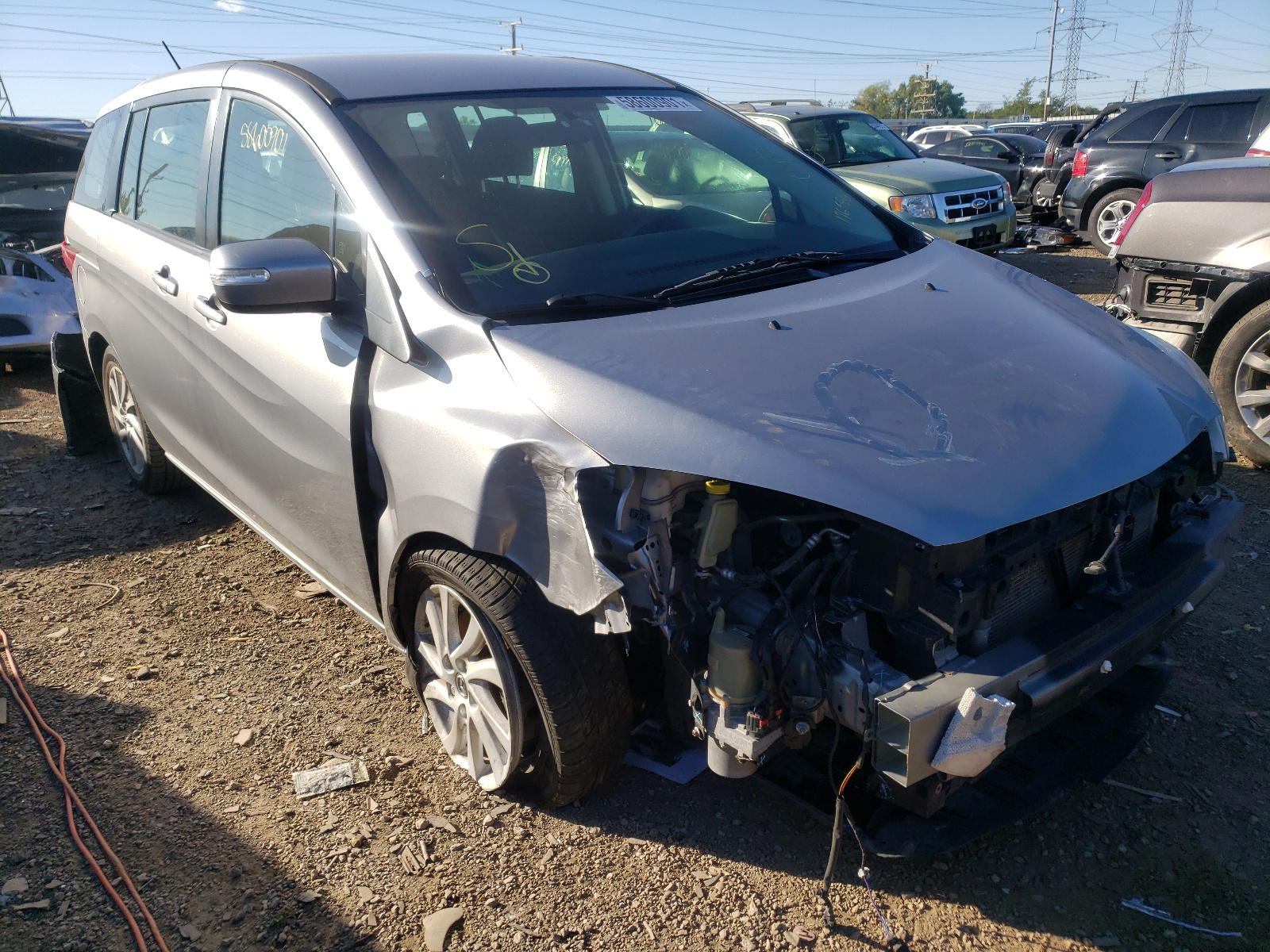 MAZDA 5 SPORT 2014 with VIN JM1CW2BL4E0176586 - Photo from auction