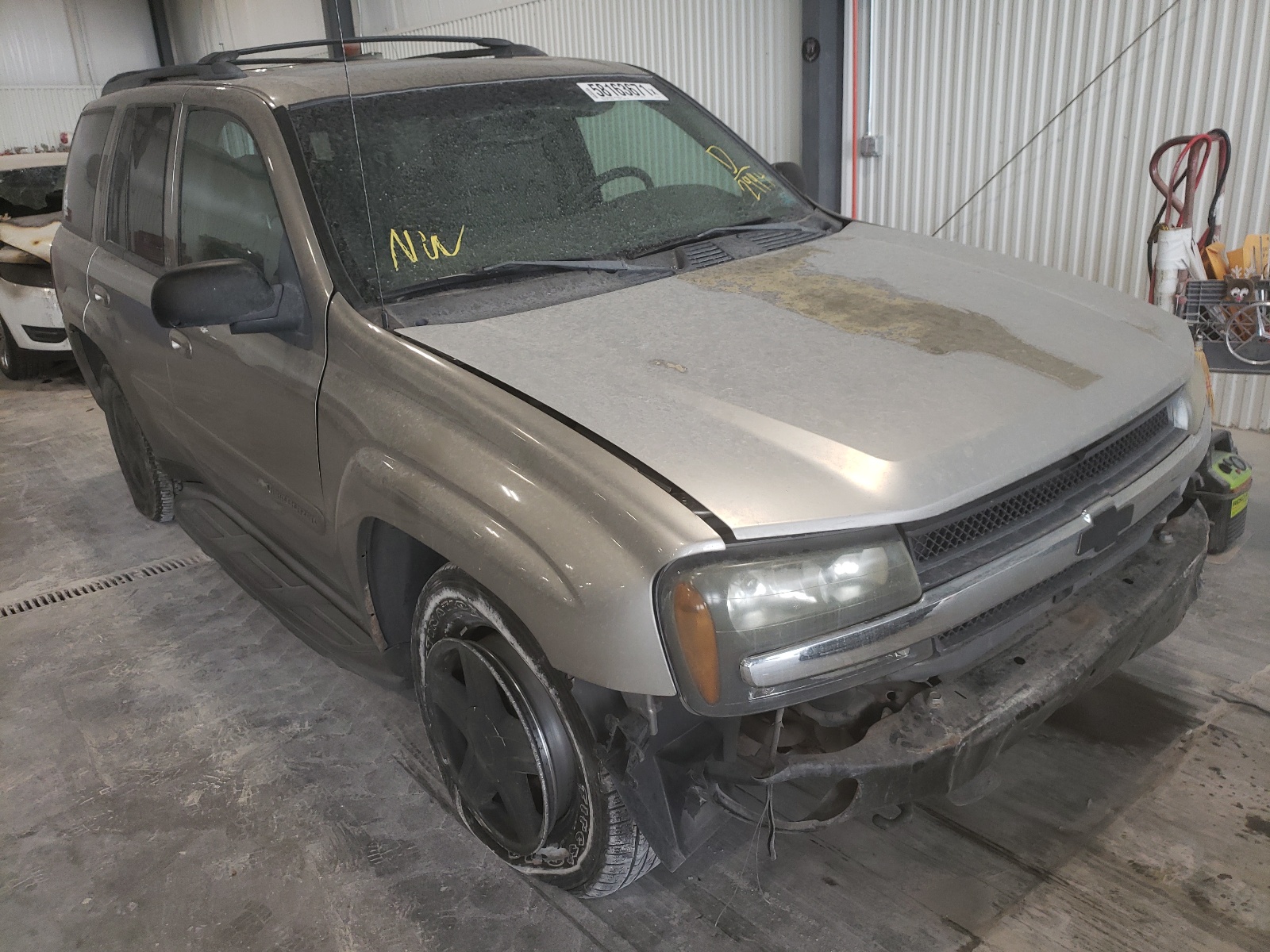 Photo 1 from auction – 2002 CHEVROLET TRAILBLAZE with VIN 1GNDT13S722122994
