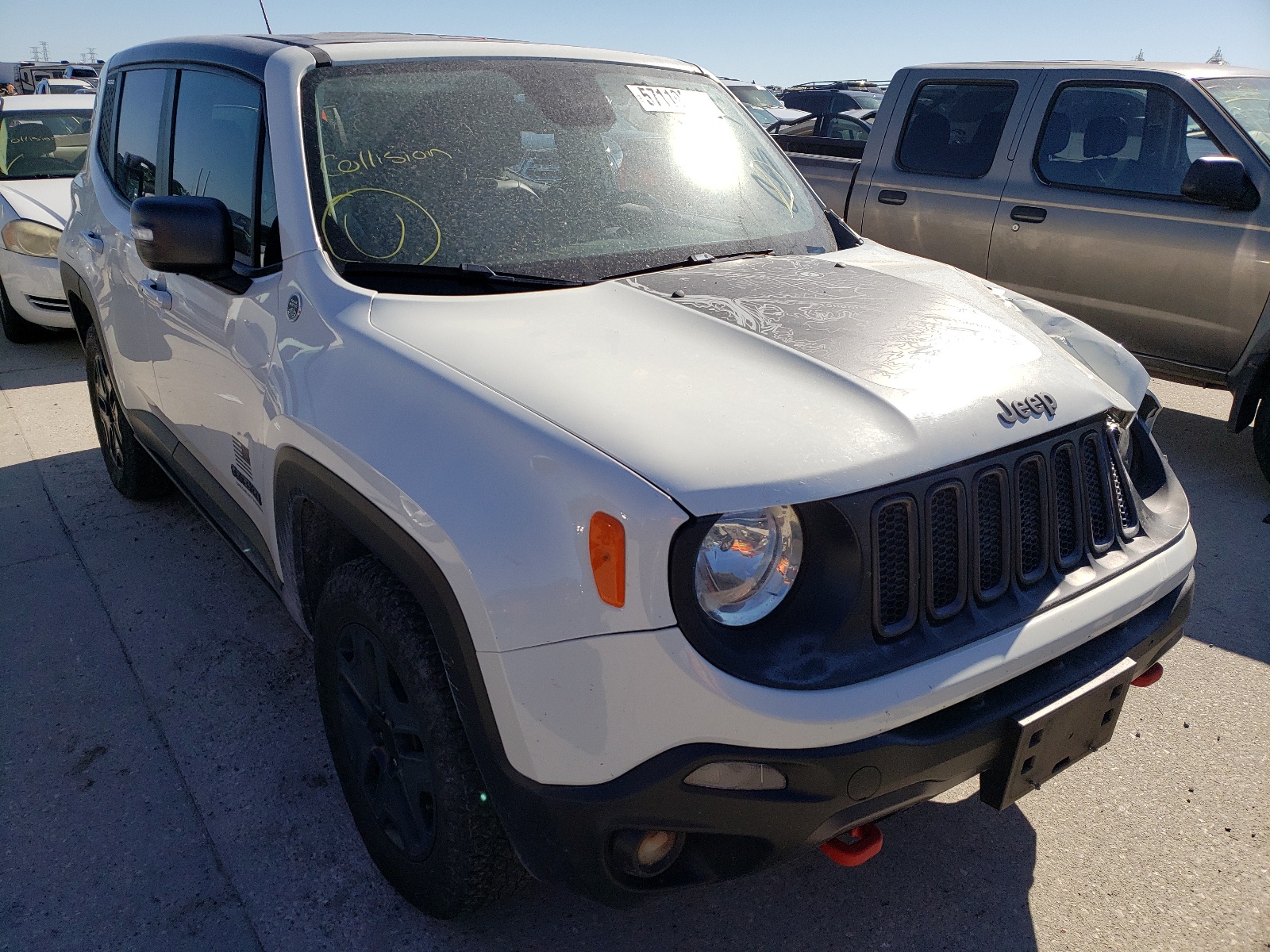 JEEP RENEGADE T 2017 with VIN ZACCJBCB8HPF02831 - Photo from auction