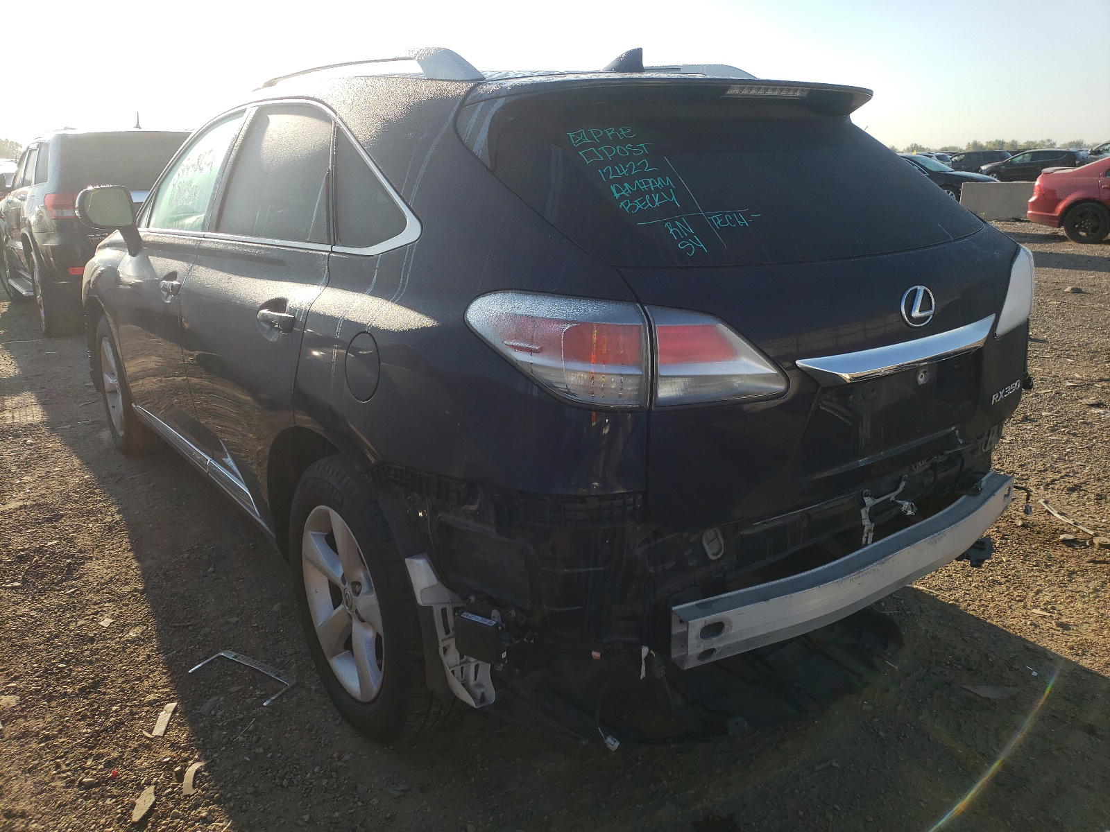 Photo 3 from auction – 2015 LEXUS RX 350 BAS with VIN 2T2BK1BA8FC320627