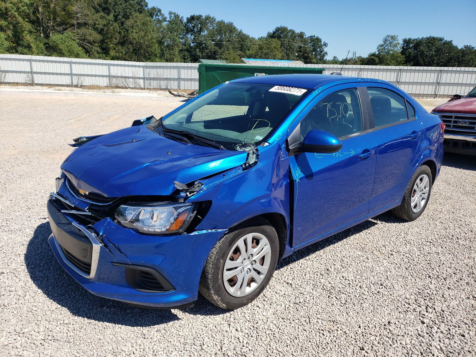 Photo 2 from auction – 2017 CHEVROLET SONIC with VIN 1G1JB5SH3H4160854
