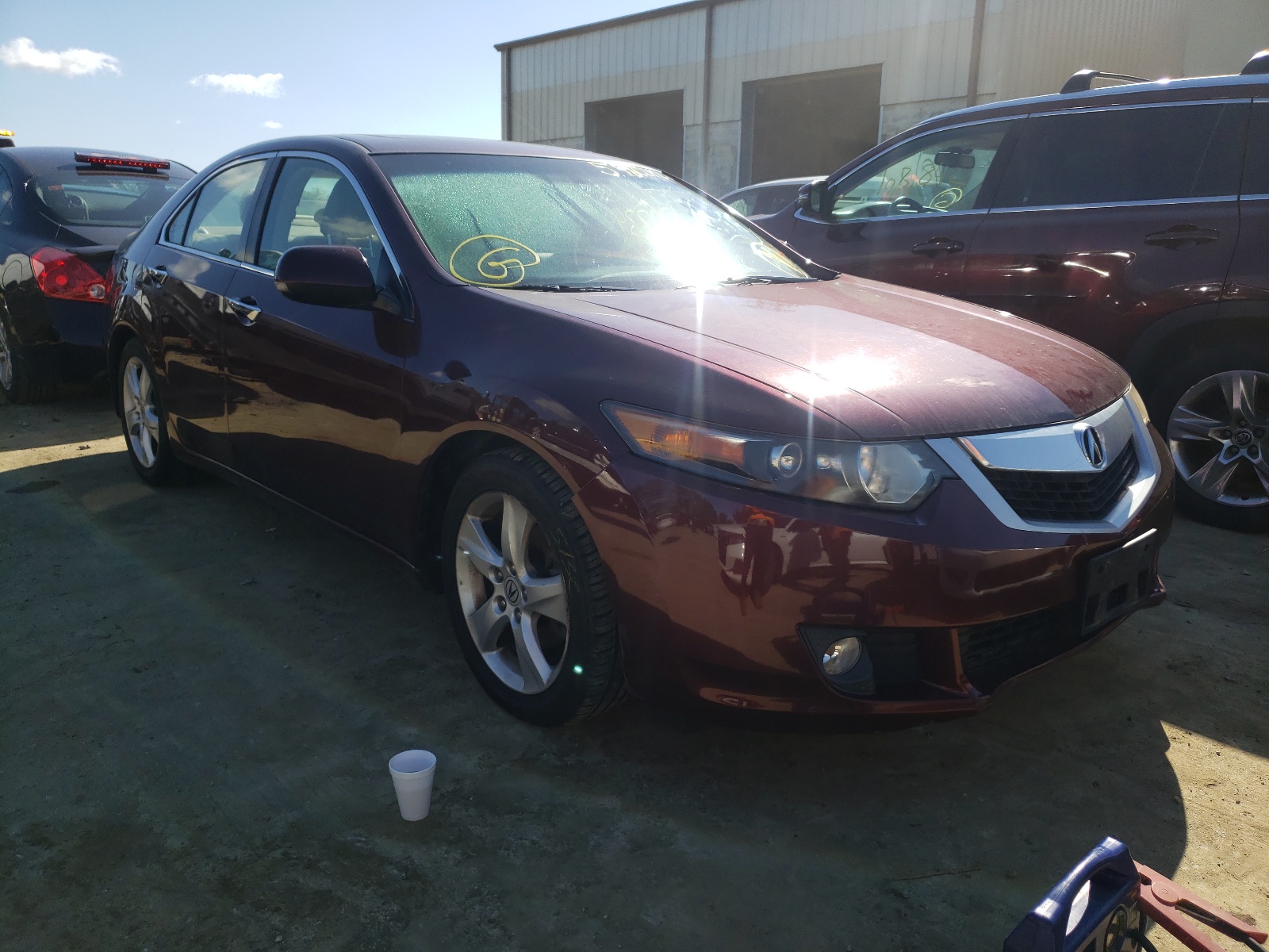 ACURA TSX 2010 with VIN JH4CU2F6XAC002572 - Photo from auction