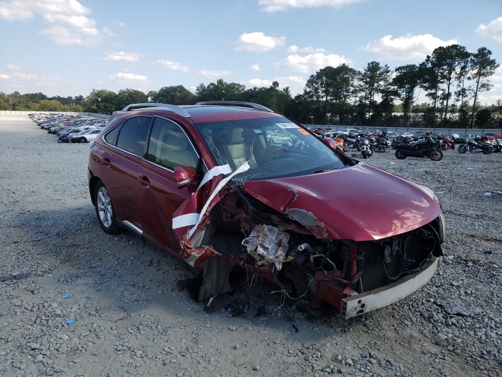 Photo 1 from auction – 2010 LEXUS RX 350 with VIN JTJZK1BA7A2405708