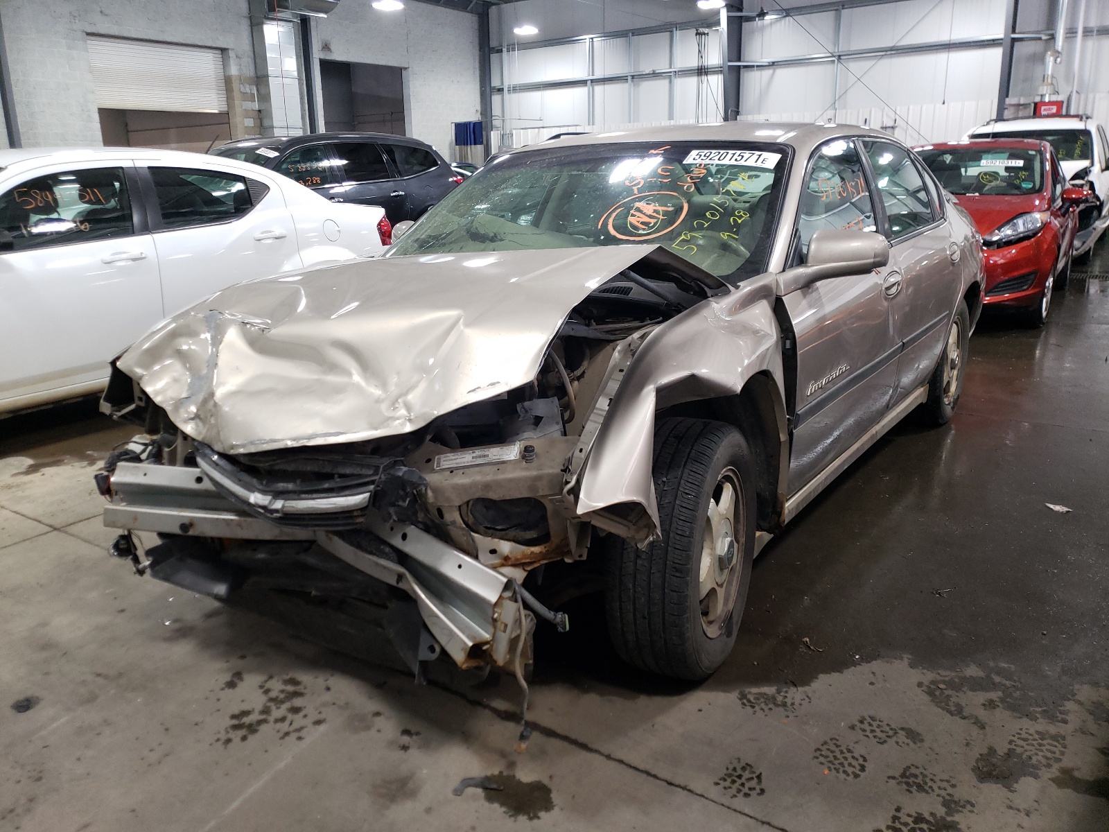 Photo 2 from auction – 2002 CHEVROLET IMPALA LS with VIN 2G1WH55K529194309