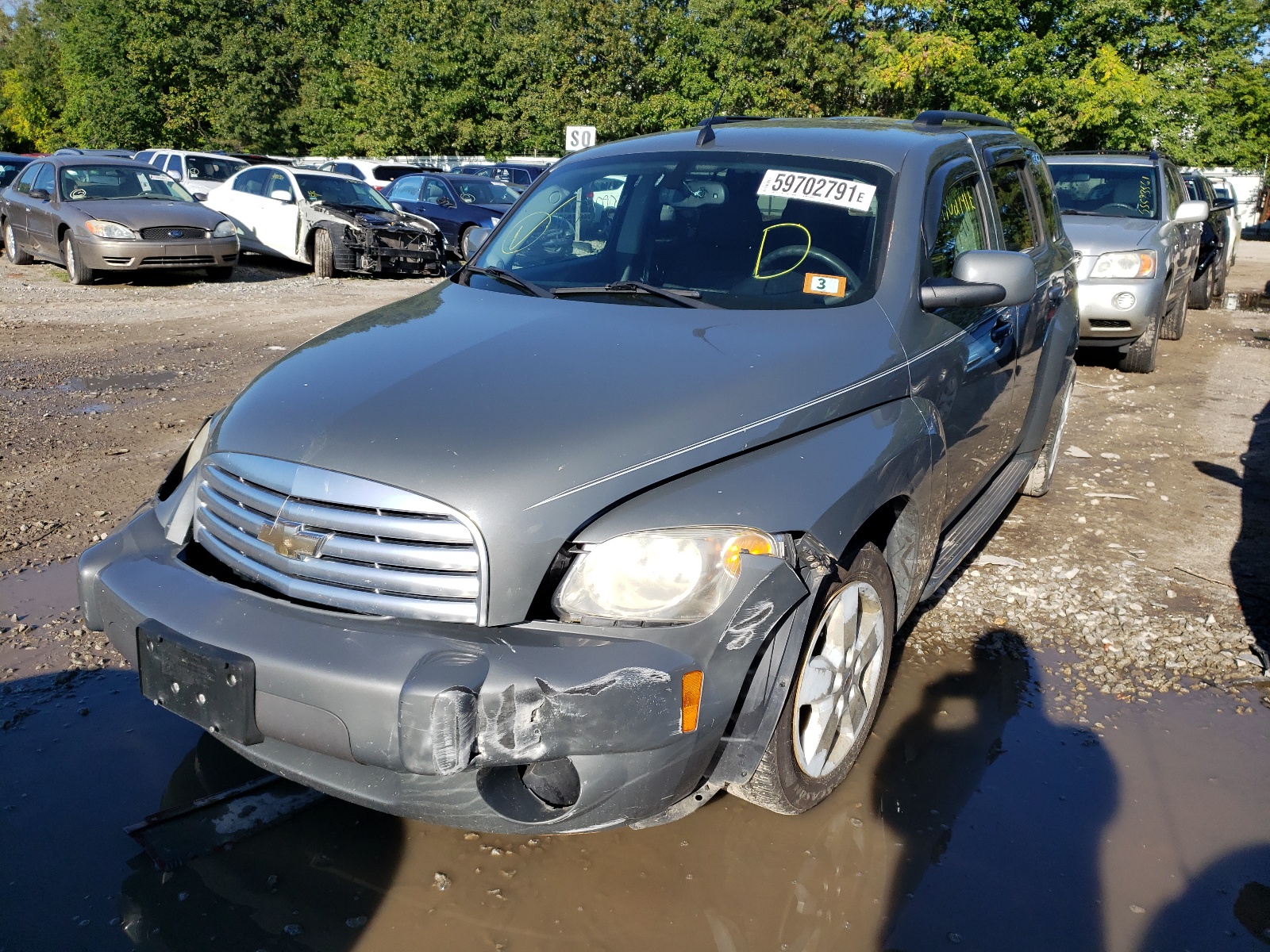 Photo 2 from auction – 2008 CHEVROLET HHR LT with VIN 3GNCA43DX8S712401