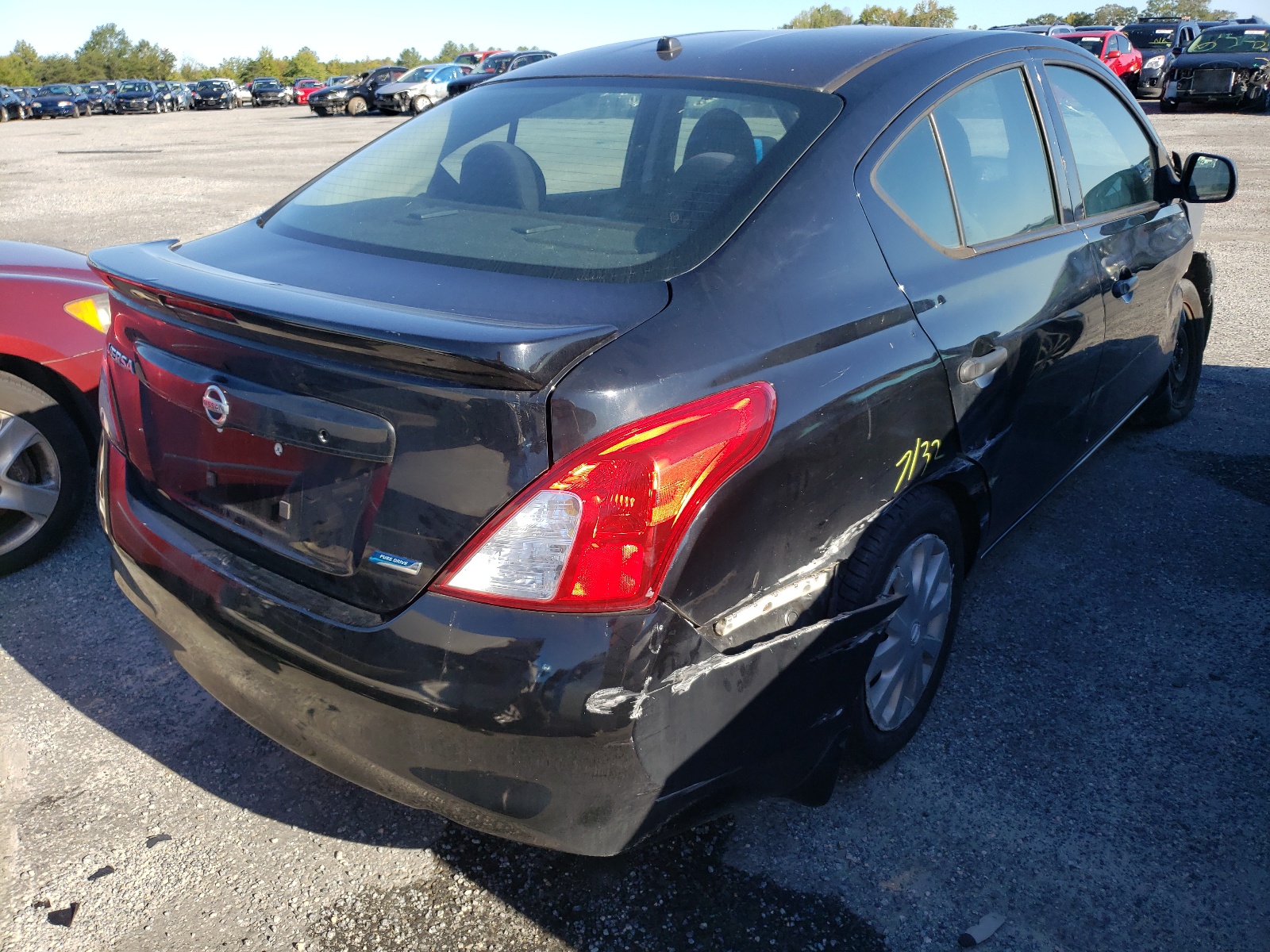 Photo 4 from auction – 2014 NISSAN VERSA S with VIN 3N1CN7AP9EL855666