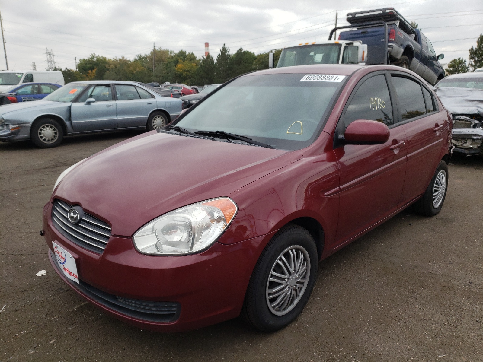 Photo 2 from auction – 2011 HYUNDAI ACCENT GLS with VIN KMHCN4AC6BU597127
