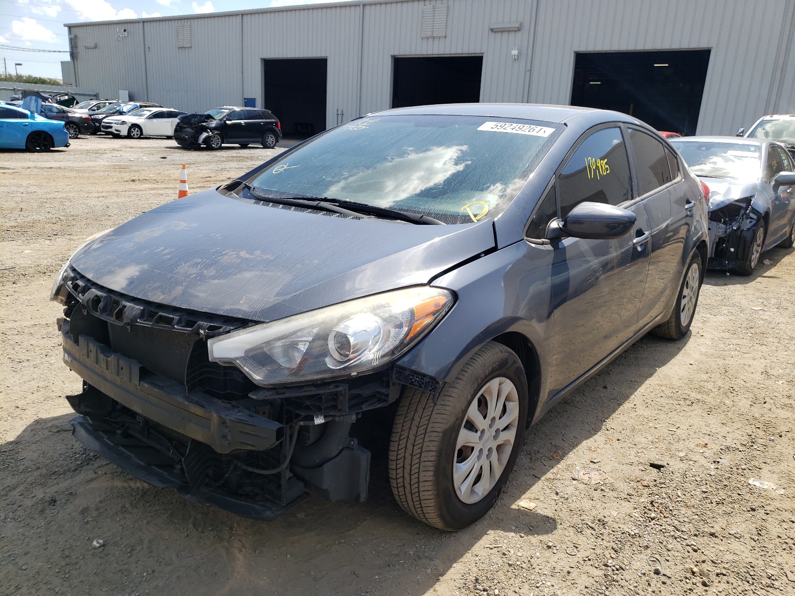 Photo 2 from auction – 2016 KIA FORTE LX with VIN KNAFK4A6XG5570922