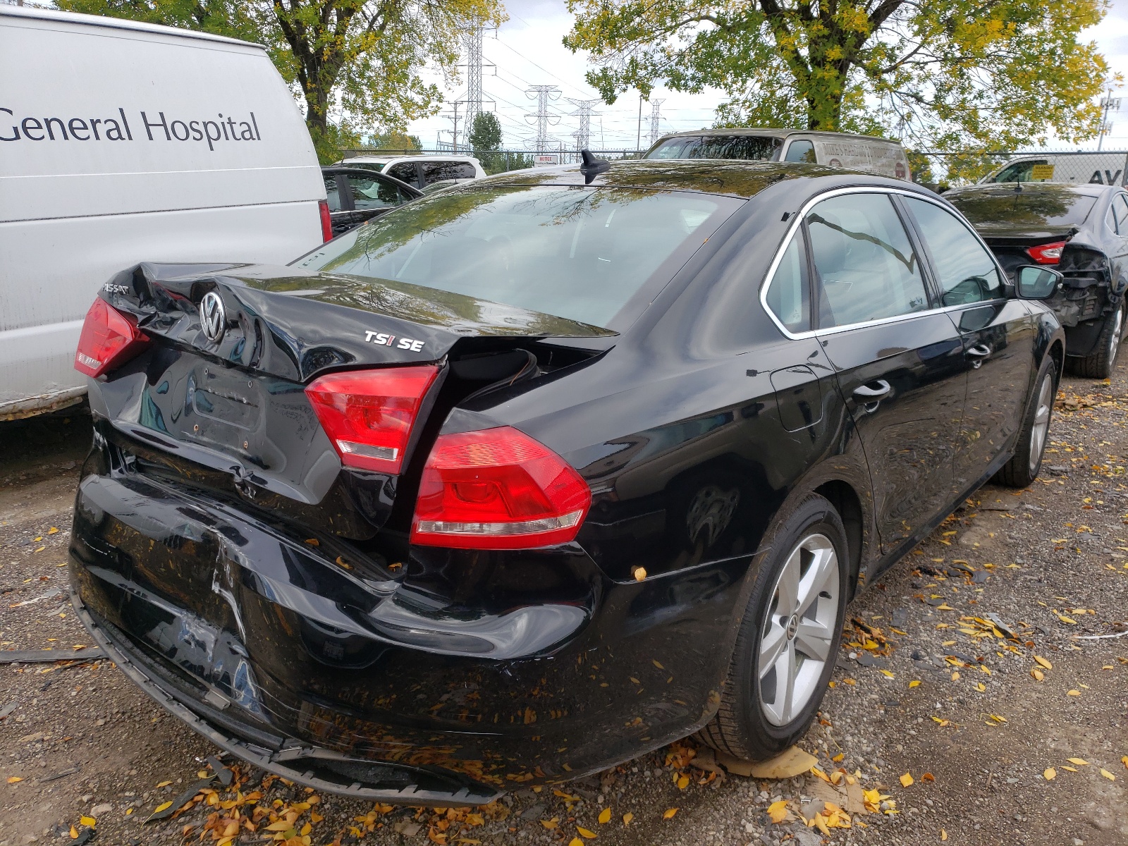 Photo 4 from auction – 2014 VOLKSWAGEN PASSAT SE with VIN 1VWBT7A3XEC117587