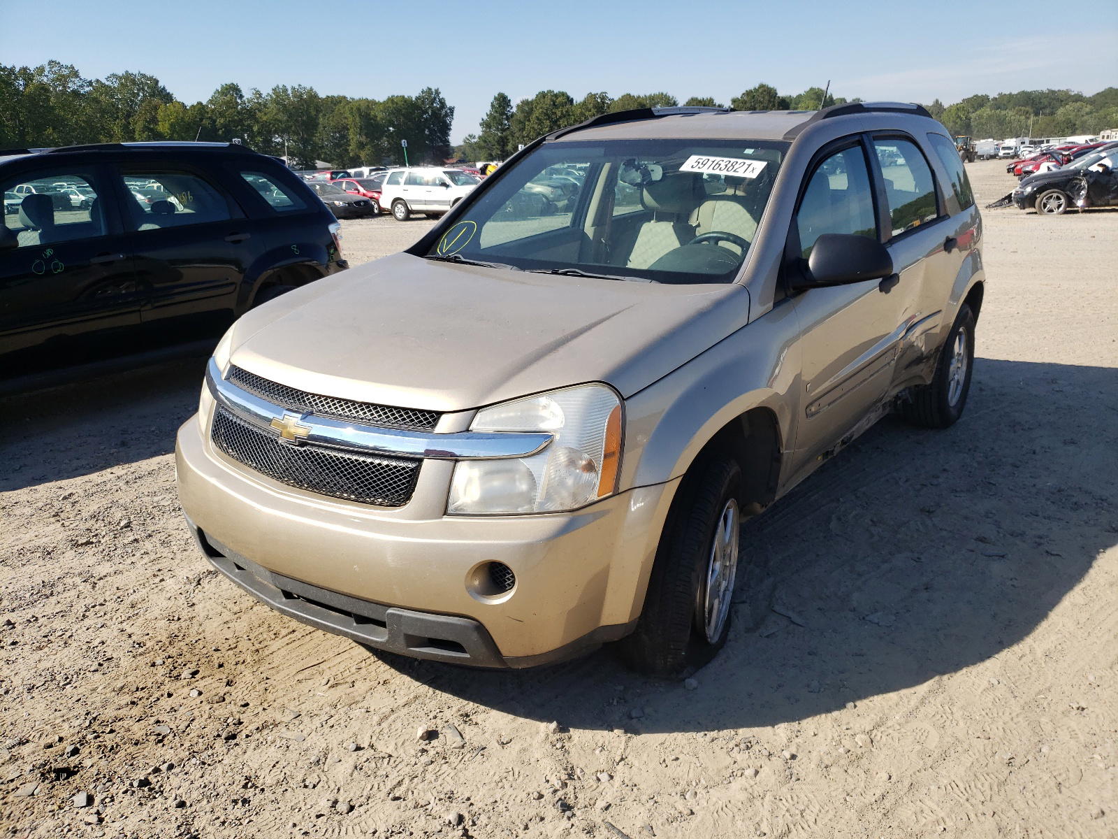 Photo 2 from auction – 2008 CHEVROLET EQUINOX LS with VIN 2CNDL23F286281575