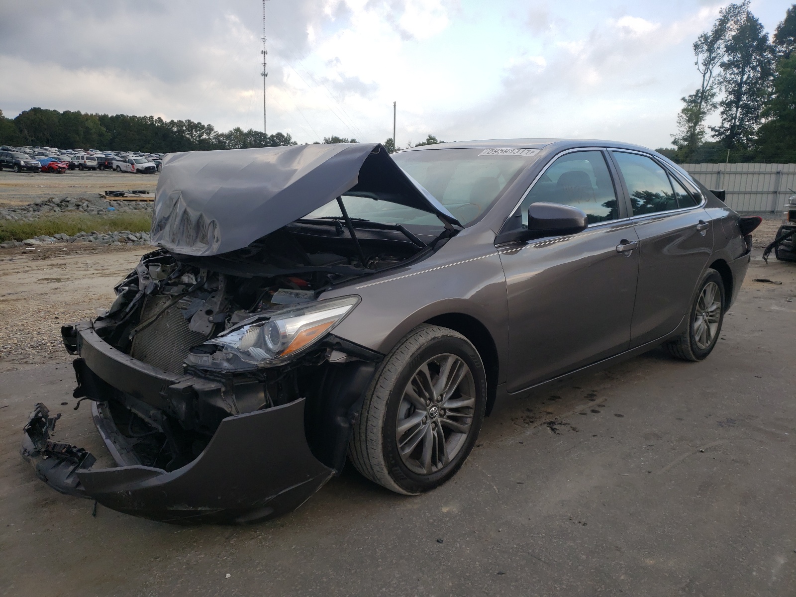 Photo 2 from auction – 2016 TOYOTA CAMRY LE with VIN 4T1BF1FK6GU216116