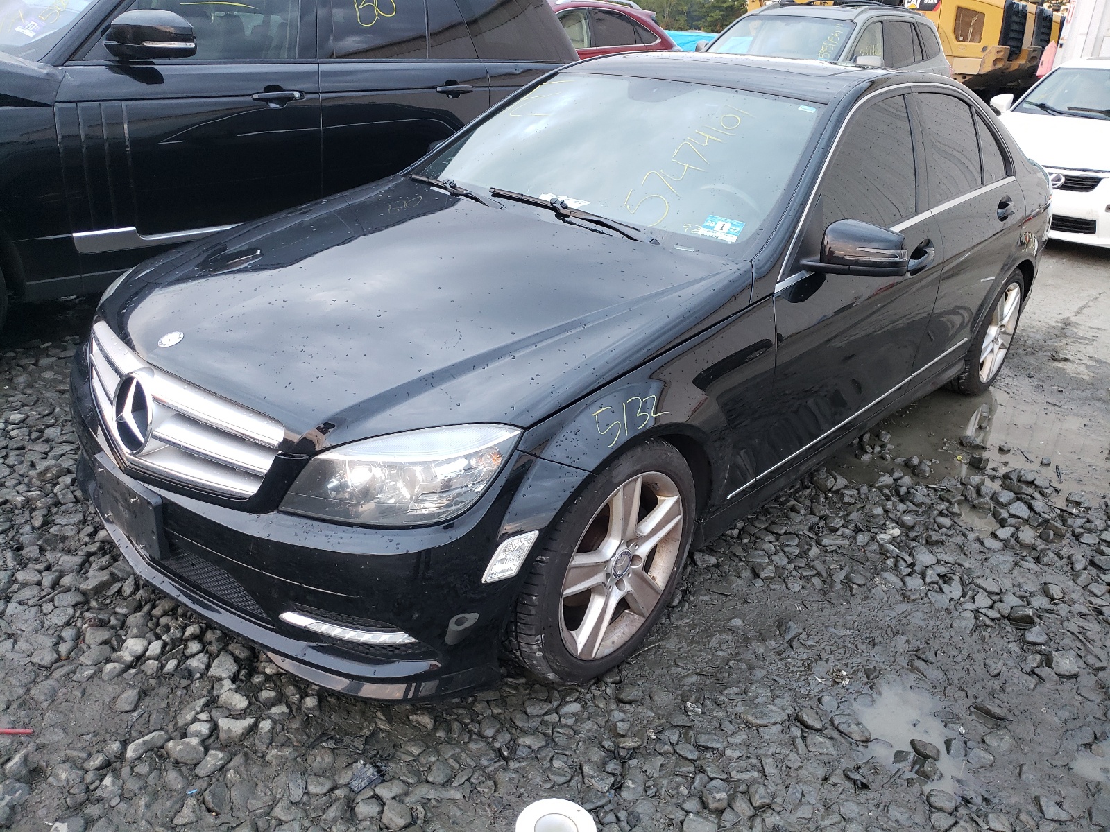 Photo 2 from auction – 2011 MERCEDES-BENZ C 300 4MAT with VIN WDDGF8BB3BR181531