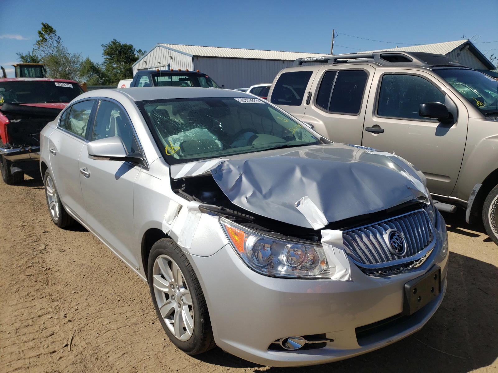 BUICK LACROSSE P 2012 with VIN 1G4GD5E36CF350278 - Photo from auction