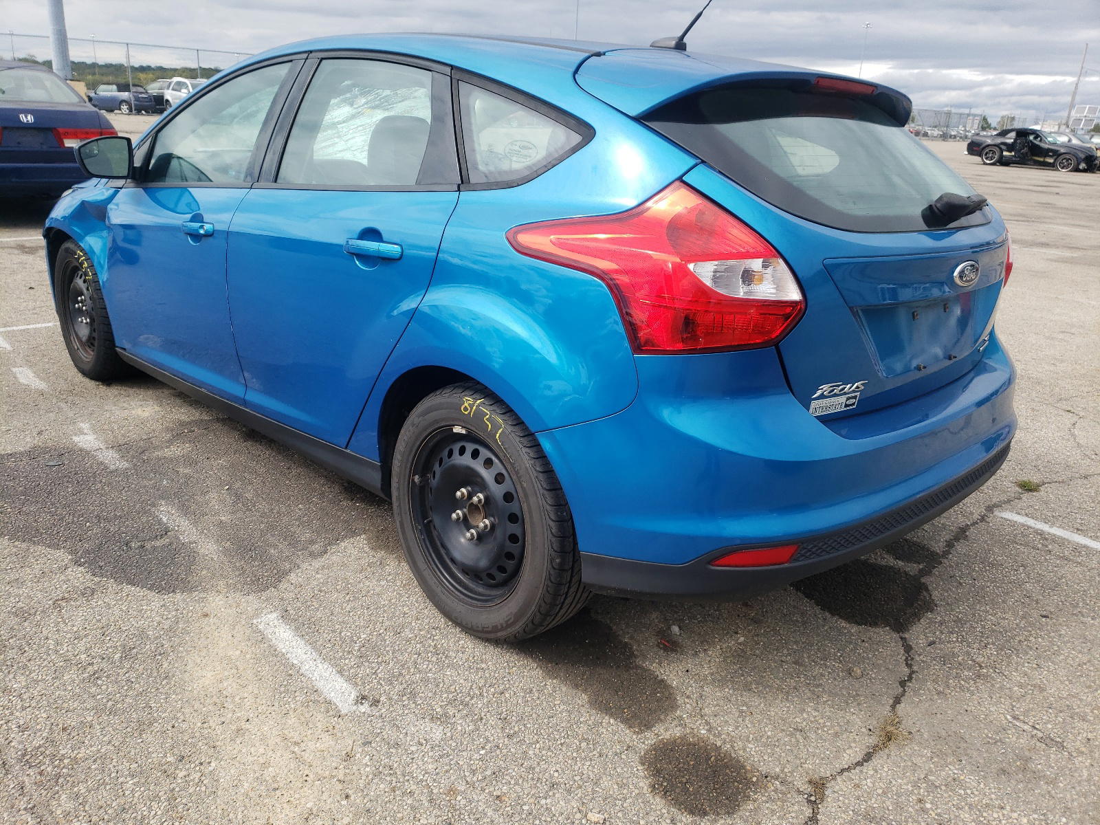 Photo 3 from auction – 2012 FORD FOCUS SE with VIN 1FAHP3K2XCL464758