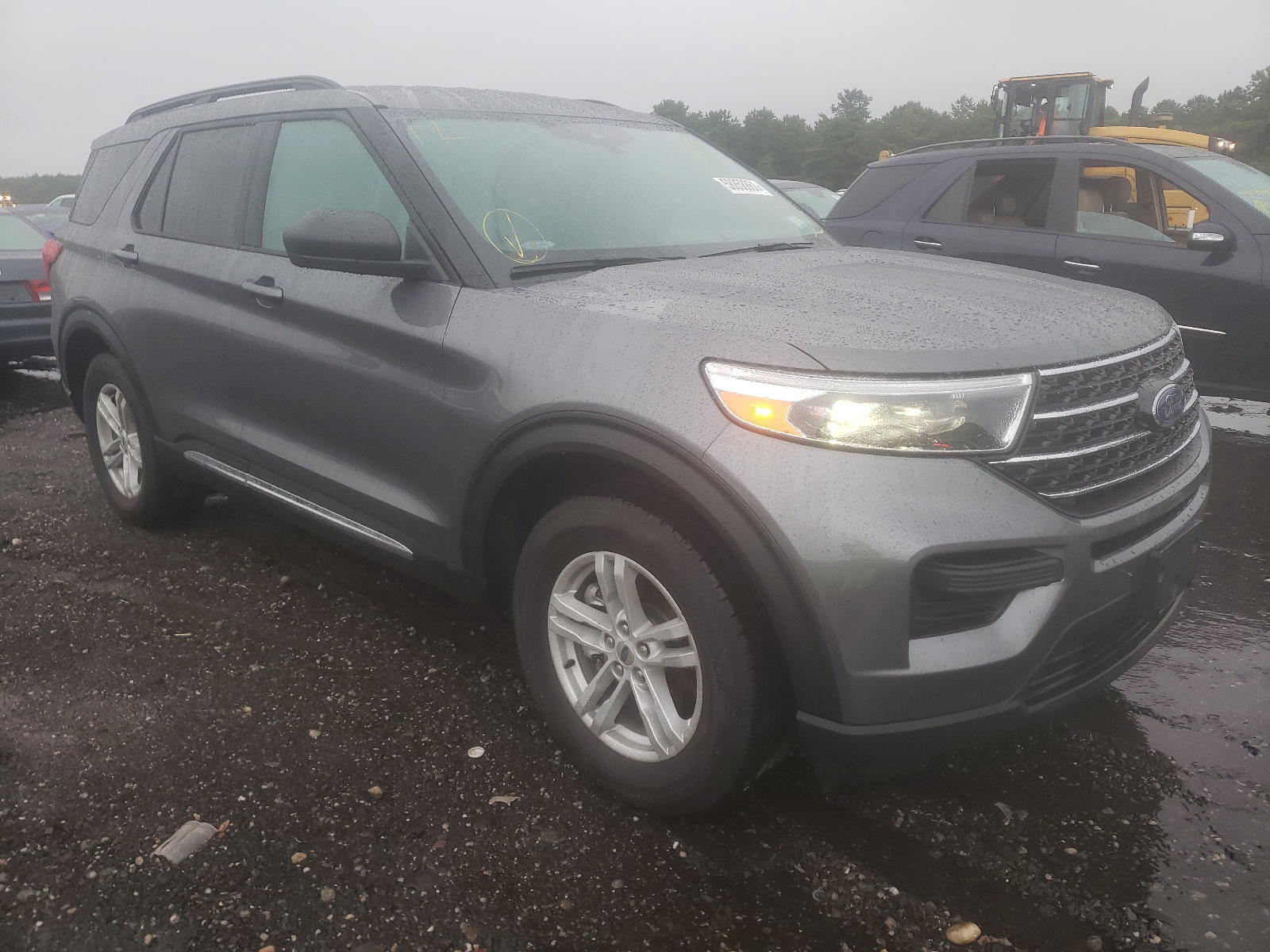 FORD EXPLORER X 2021 with VIN 1FMSK8DH0MGB38311 - Photo from auction