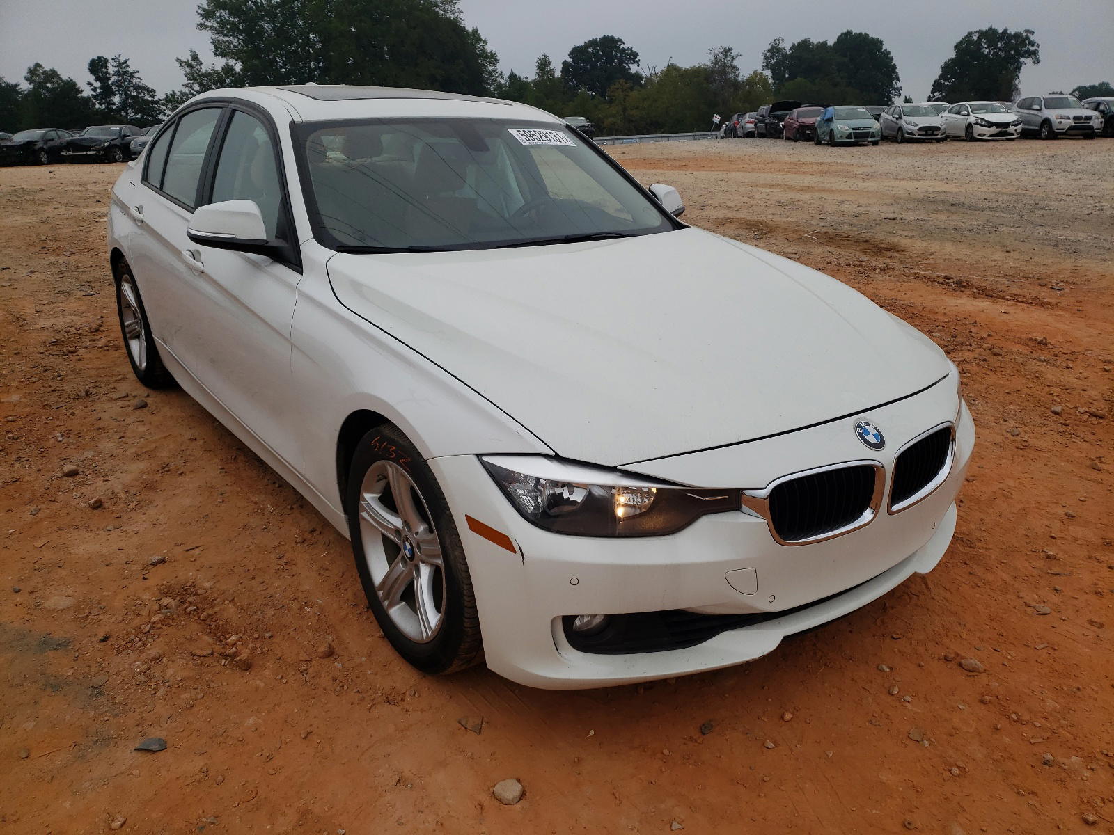 BMW 328 I 2015 with VIN WBA3A5G56FNS84817 - Photo from auction