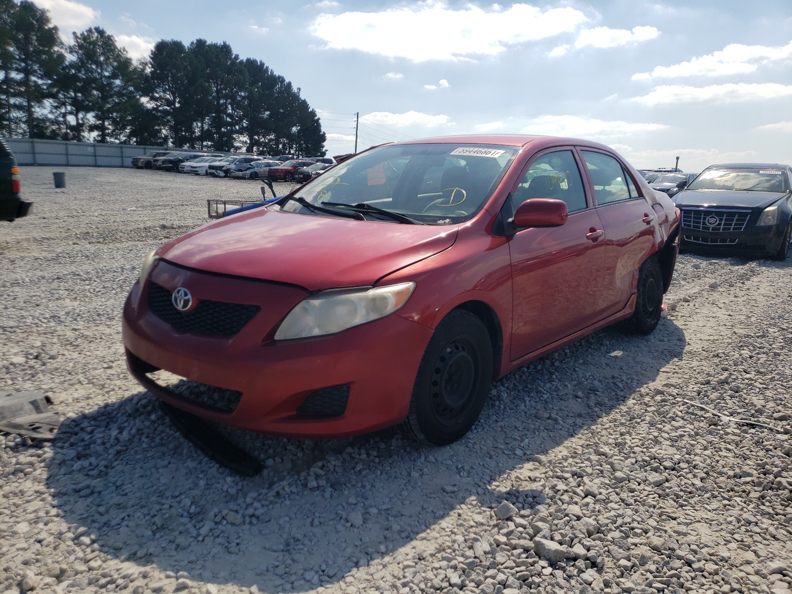 Photo 2 from auction – 2010 TOYOTA COROLLA BA with VIN JTDBU4EE6AJ070865