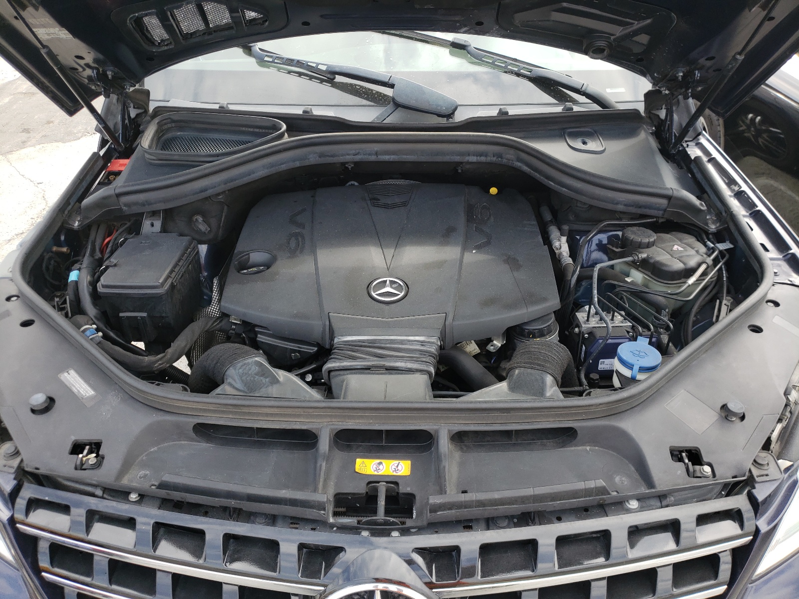 Photo 7 from auction – 2014 MERCEDES-BENZ ML 350 BLU with VIN 4JGDA2EB2EA356032
