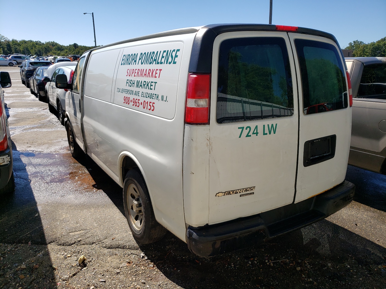 Photo 3 from auction – 2012 CHEVROLET EXPRESS G1 with VIN 1GCSGAFXXC1182335