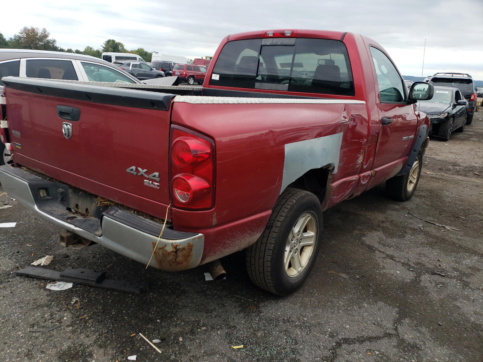 Photo 4 from auction – 2007 DODGE 1500 with VIN 1D7HU16P47J558378
