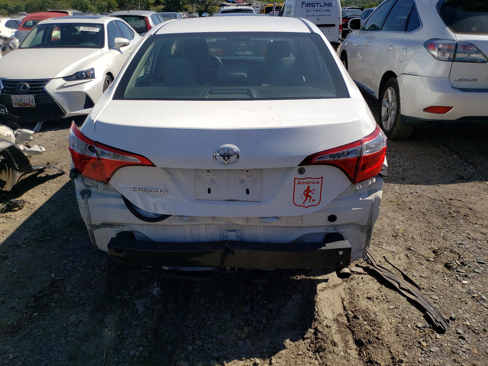 Photo 9 from auction – 2015 TOYOTA COROLLA L with VIN 2T1BURHE7FC250271