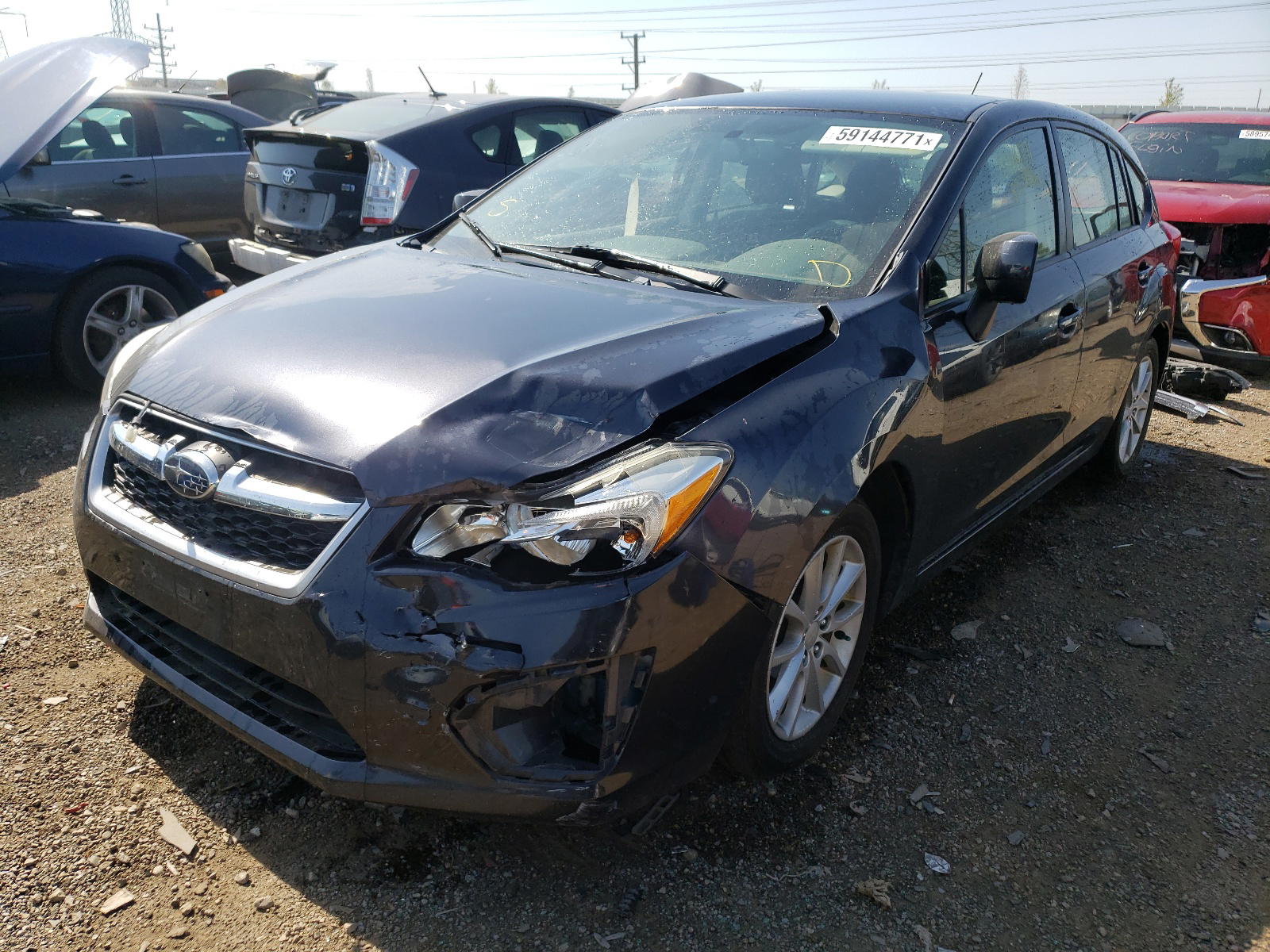 Photo 2 from auction – 2014 SUBARU IMPREZA PR with VIN JF1GPAC62E8253805