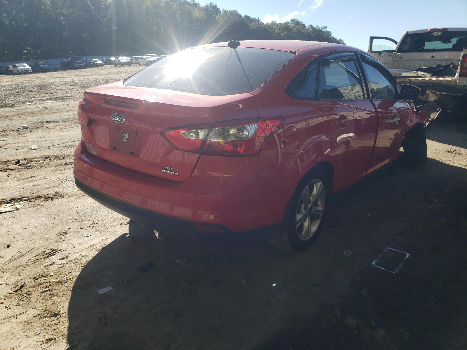Photo 4 from auction – 2013 FORD FOCUS SE with VIN 1FADP3F23DL282541