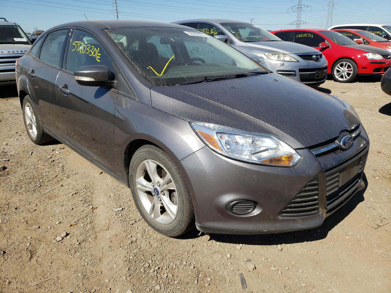 FORD FOCUS SE 2013 with VIN 1FADP3F29DL361471 - Photo from auction