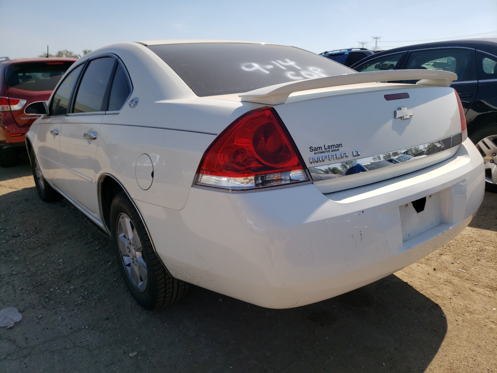 Photo 3 from auction – 2008 CHEVROLET IMPALA LT with VIN 2G1WT55N289286818