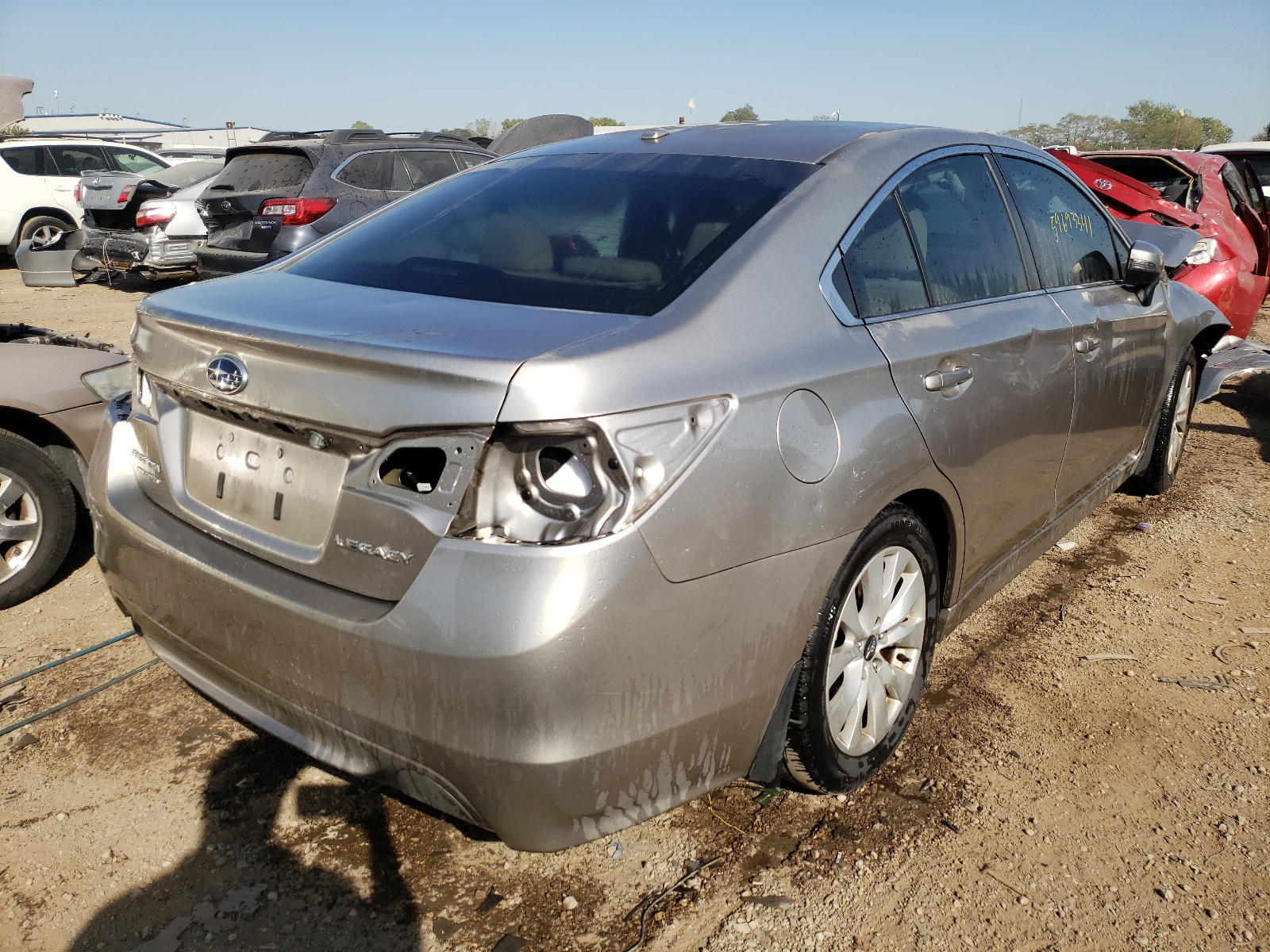Photo 4 from auction – 2015 SUBARU LEGACY 2.5 with VIN 4S3BNBF60F3048977