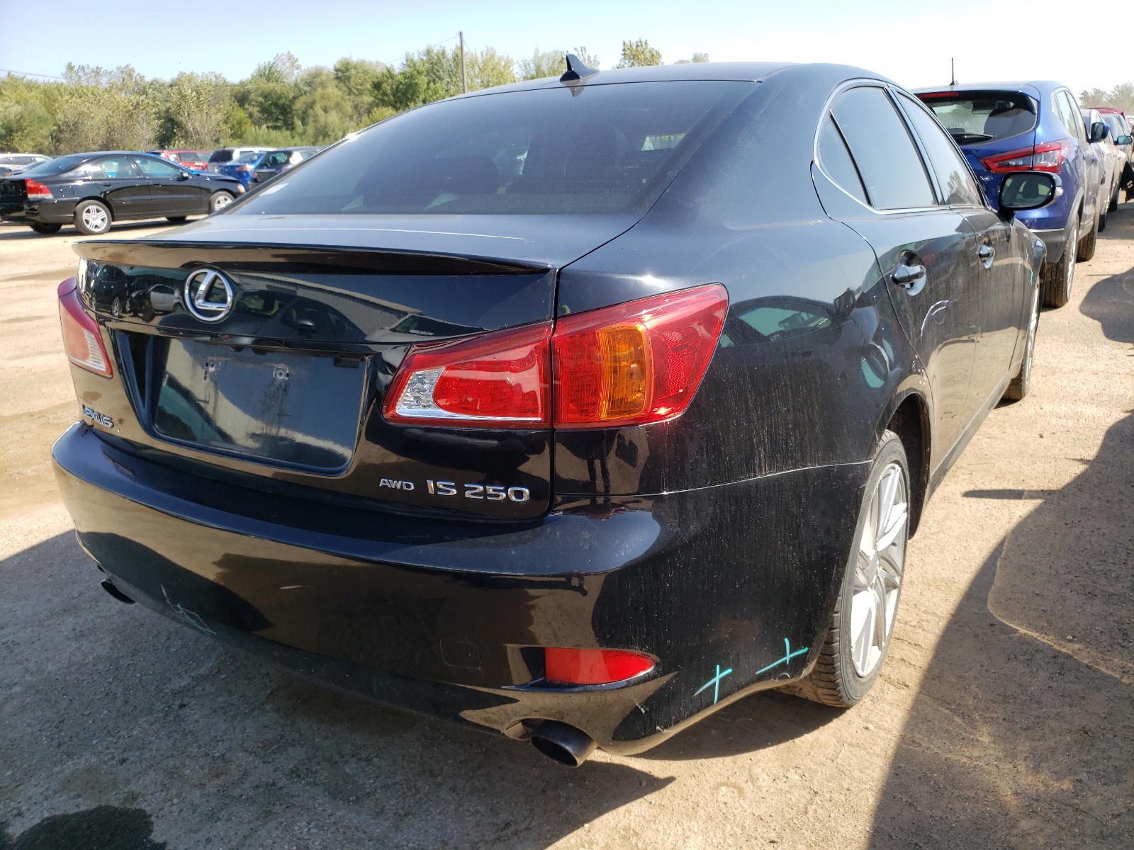 Photo 4 from auction – 2009 LEXUS IS 250 with VIN JTHCK262395035352