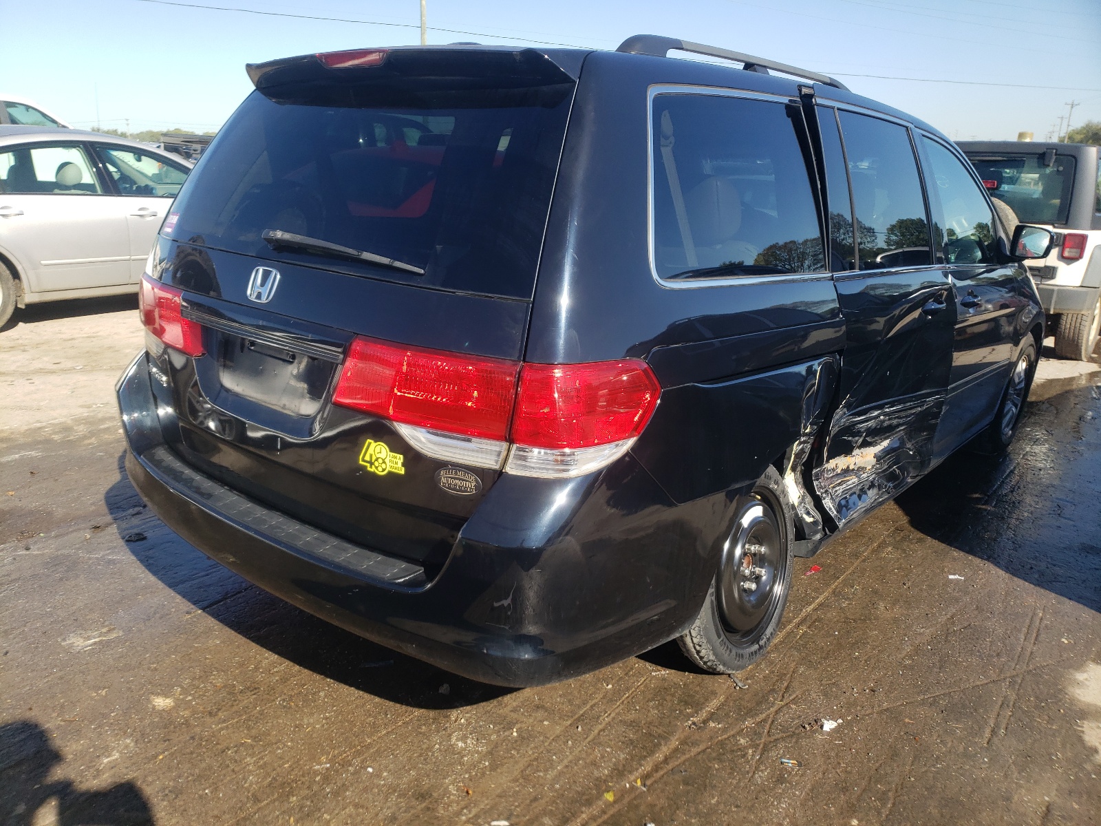 Photo 4 from auction – 2008 HONDA ODYSSEY EX with VIN 5FNRL38638B000533