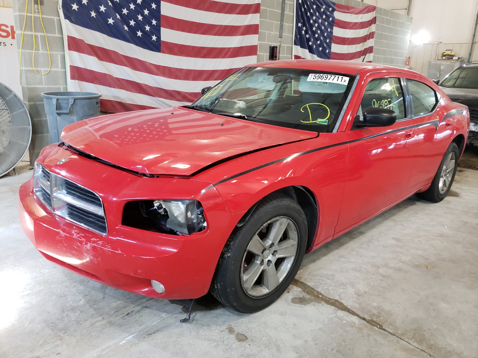 Photo 2 from auction – 2008 DODGE CHARGER SX with VIN 2B3KA33G98H206927