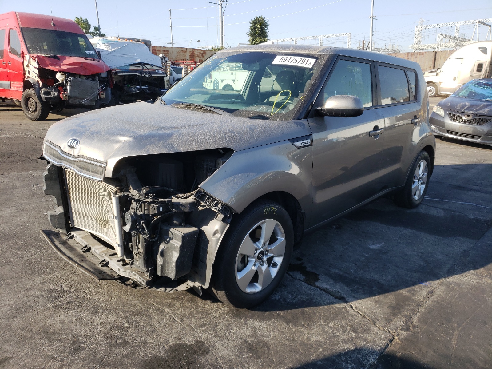 Photo 2 from auction – 2017 KIA SOUL with VIN KNDJN2A21H7484023