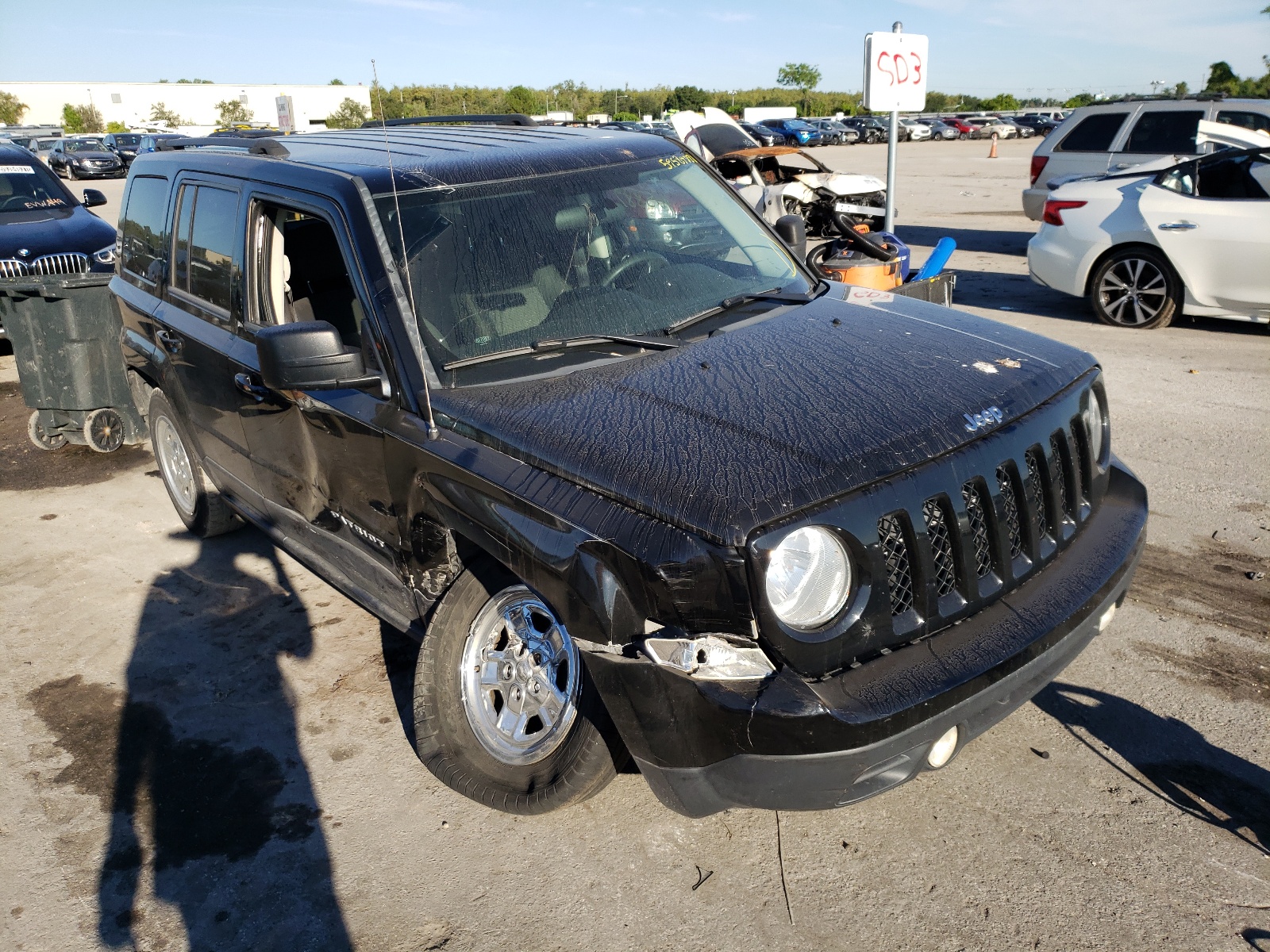 Photo 1 from auction – 2015 JEEP PATRIOT SP with VIN 1C4NJPBB5FD431106